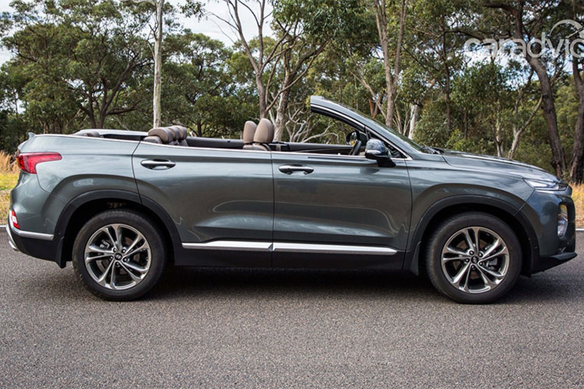 Hyundai SantaFe 2019 mui tran 