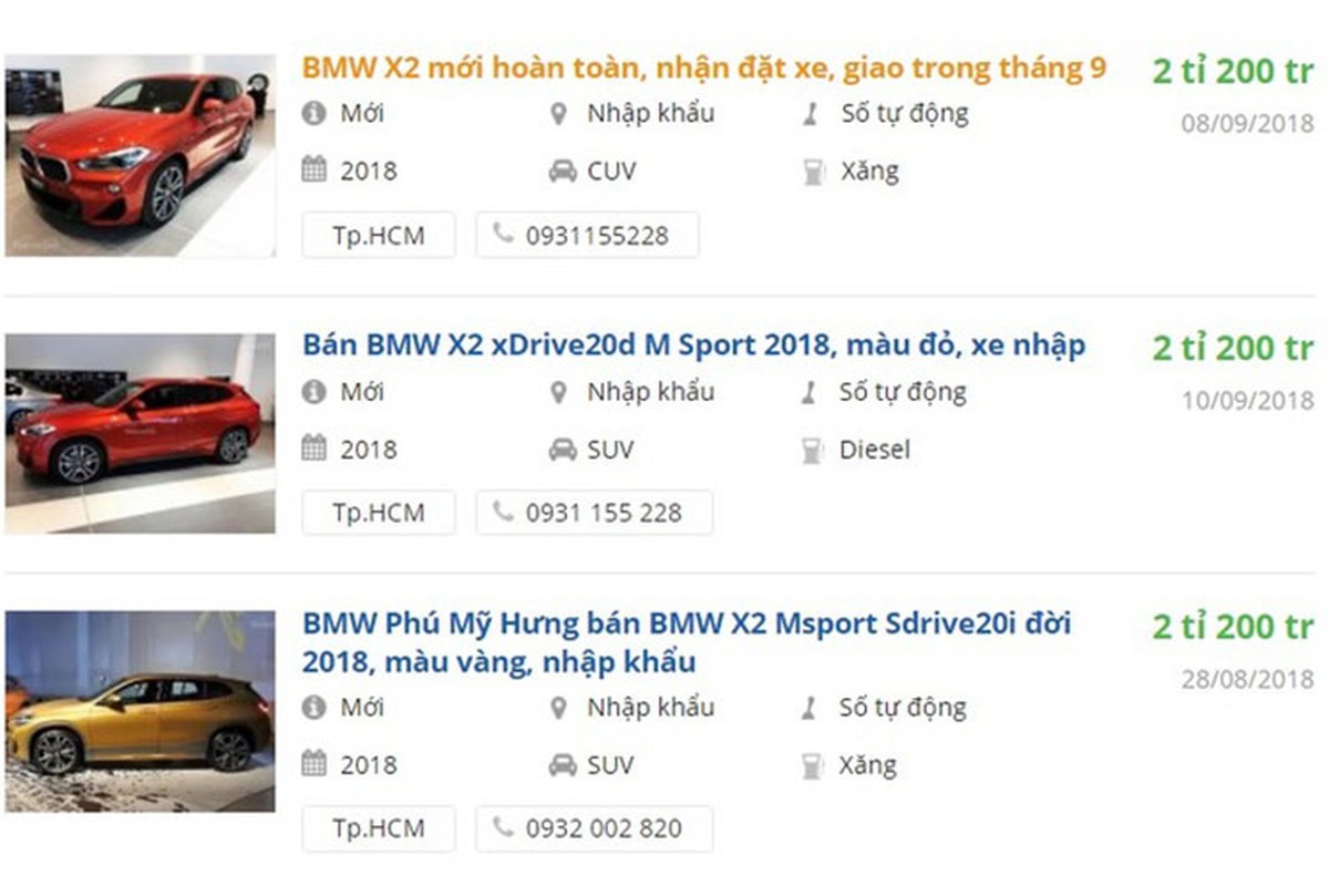 BMW X2 voi gia tam tinh 2,2 ty dong tai Viet Nam?-Hinh-2