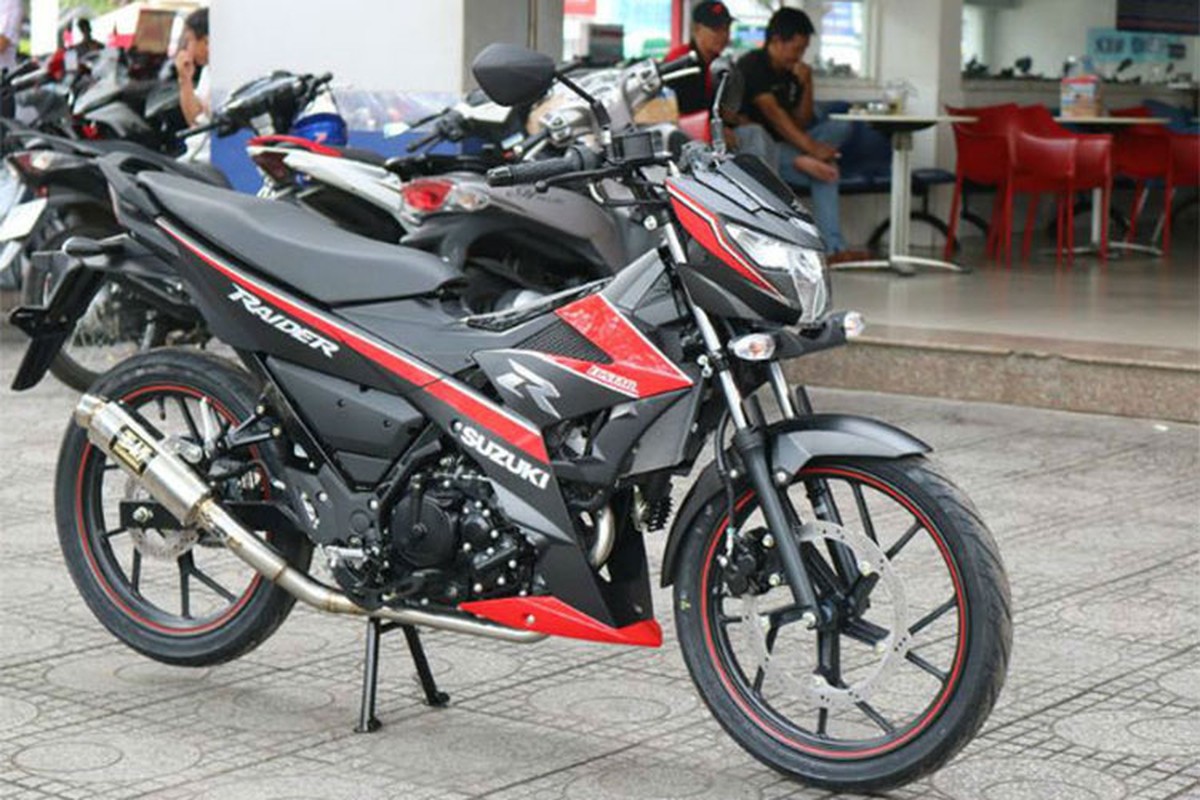 Xe may Suzuki Raider R150 moi gia 55,6 trieu tai Viet Nam-Hinh-10