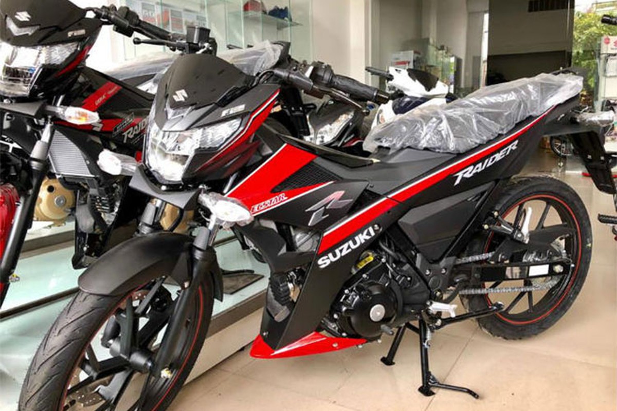 Xe may Suzuki Raider R150 moi gia 55,6 trieu tai Viet Nam