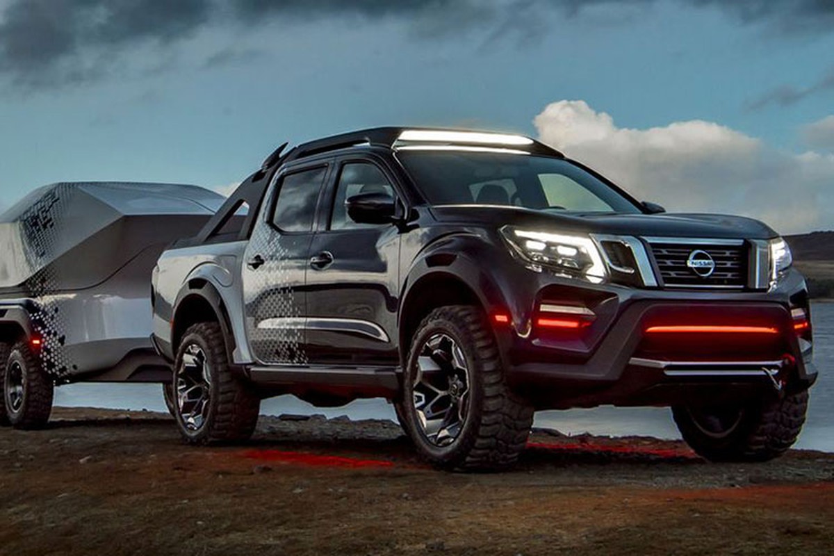 Nissan Navara Dark Sky Concept cuc doc cho dan choi ban tai-Hinh-9