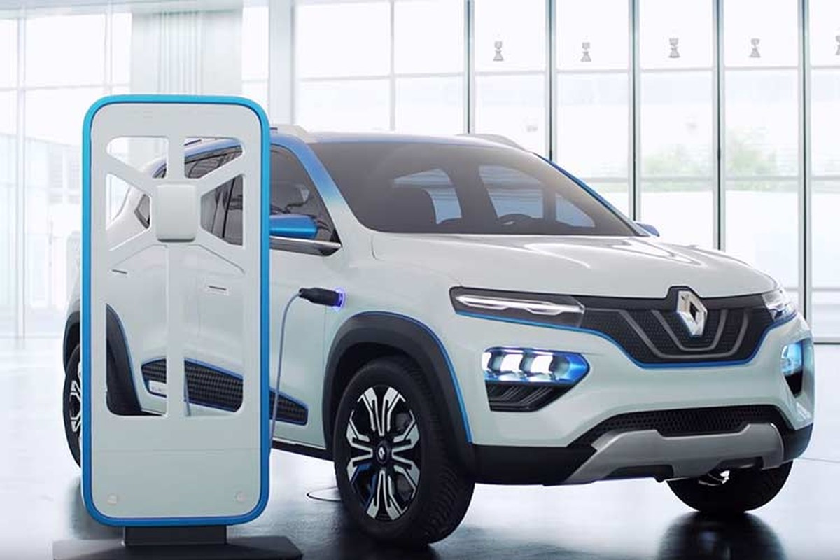 Renault K-ZE - xe dien gia re tai trien lam oto Paris 2018-Hinh-4