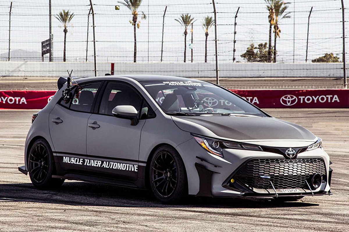 Dan xe Toyota Corolla hatchback do khung tham du Sema 2018-Hinh-5