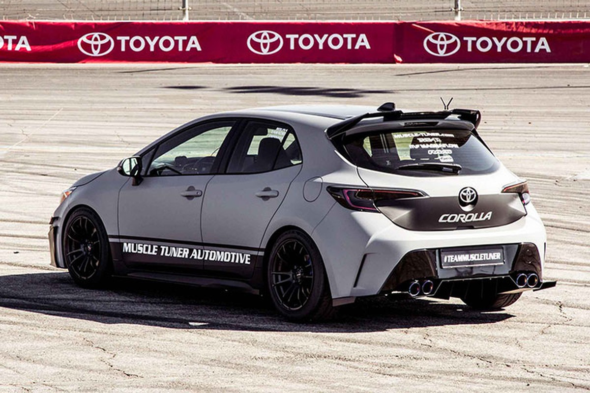 Dan xe Toyota Corolla hatchback do khung tham du Sema 2018-Hinh-7