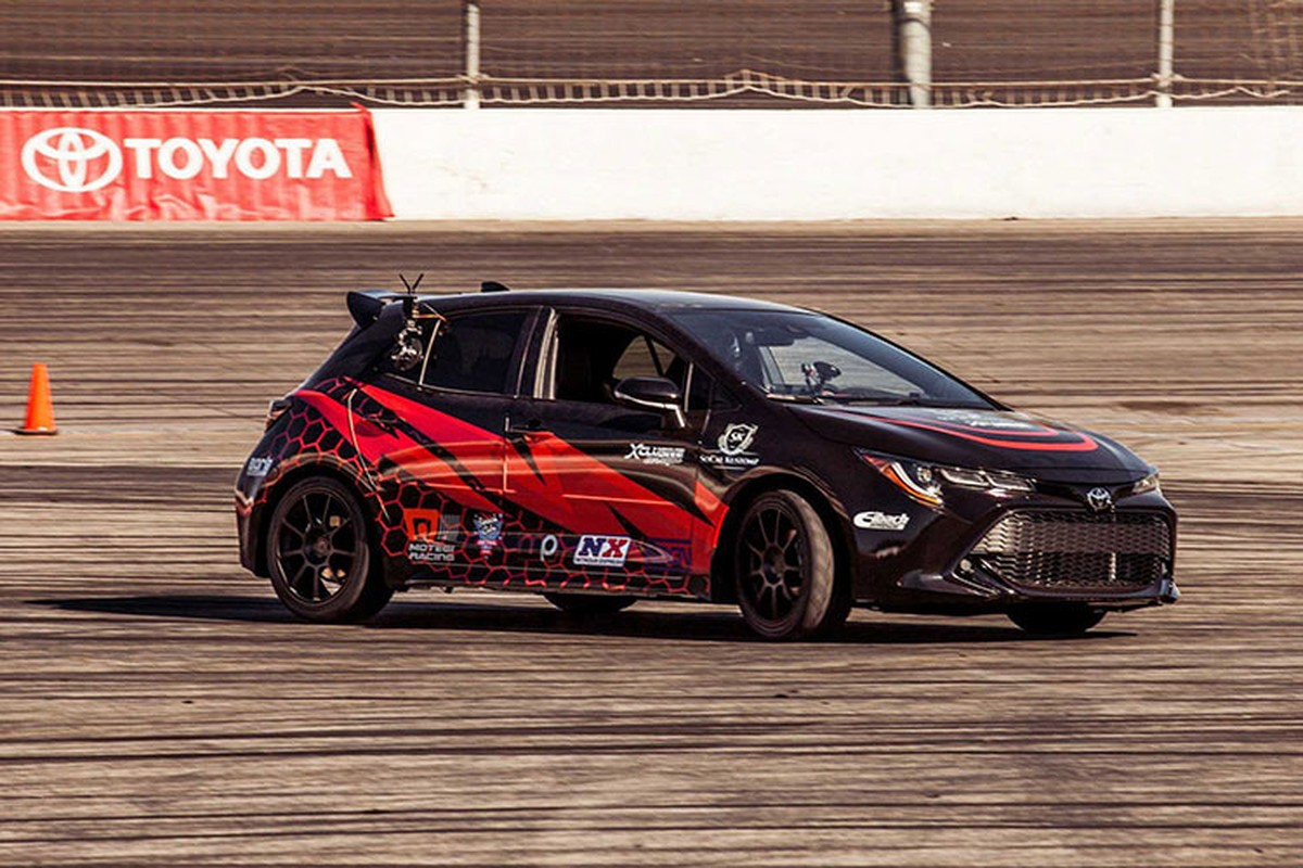 Dan xe Toyota Corolla hatchback do khung tham du Sema 2018-Hinh-8