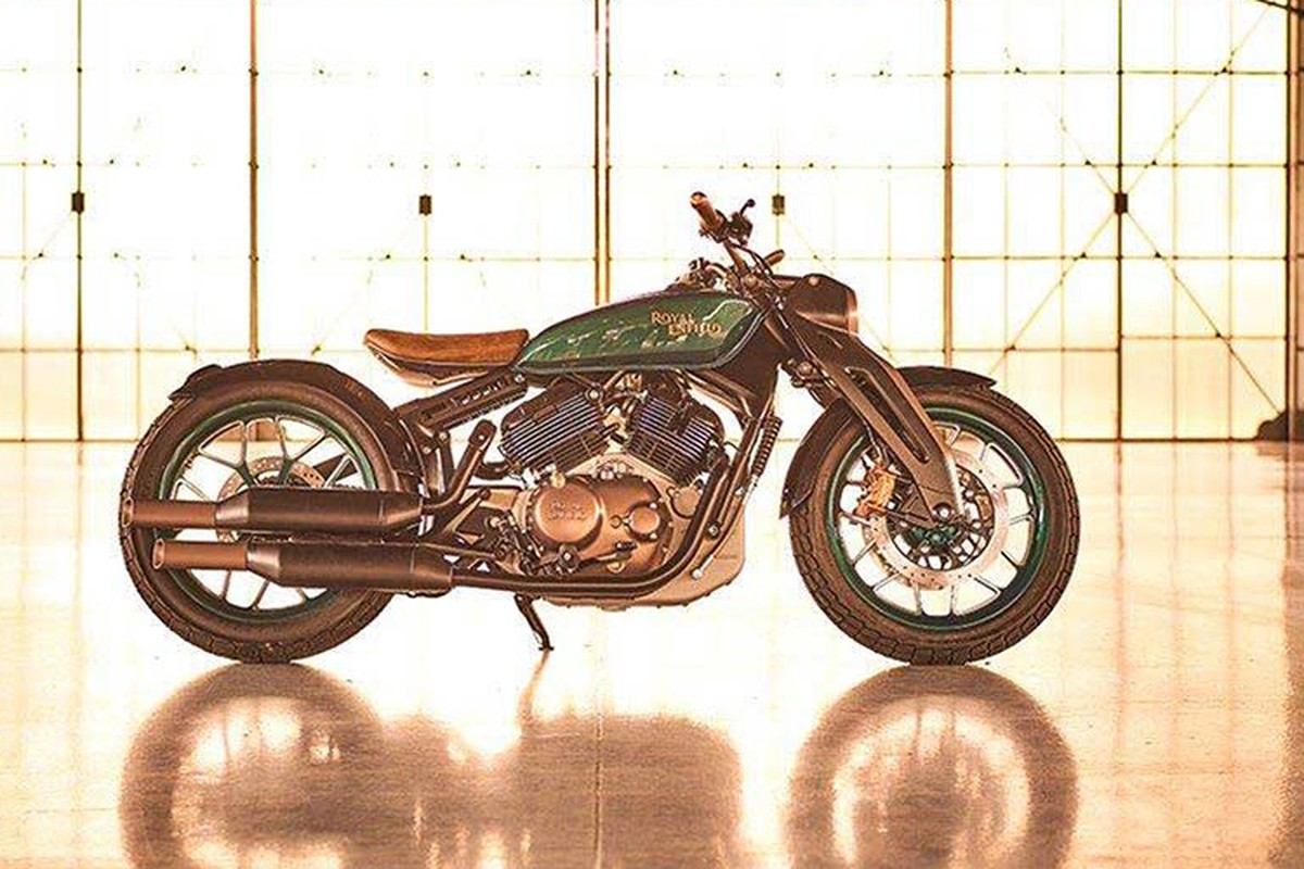Royal Enfield KX Concept - chiec bobber dam chat tuong lai-Hinh-2