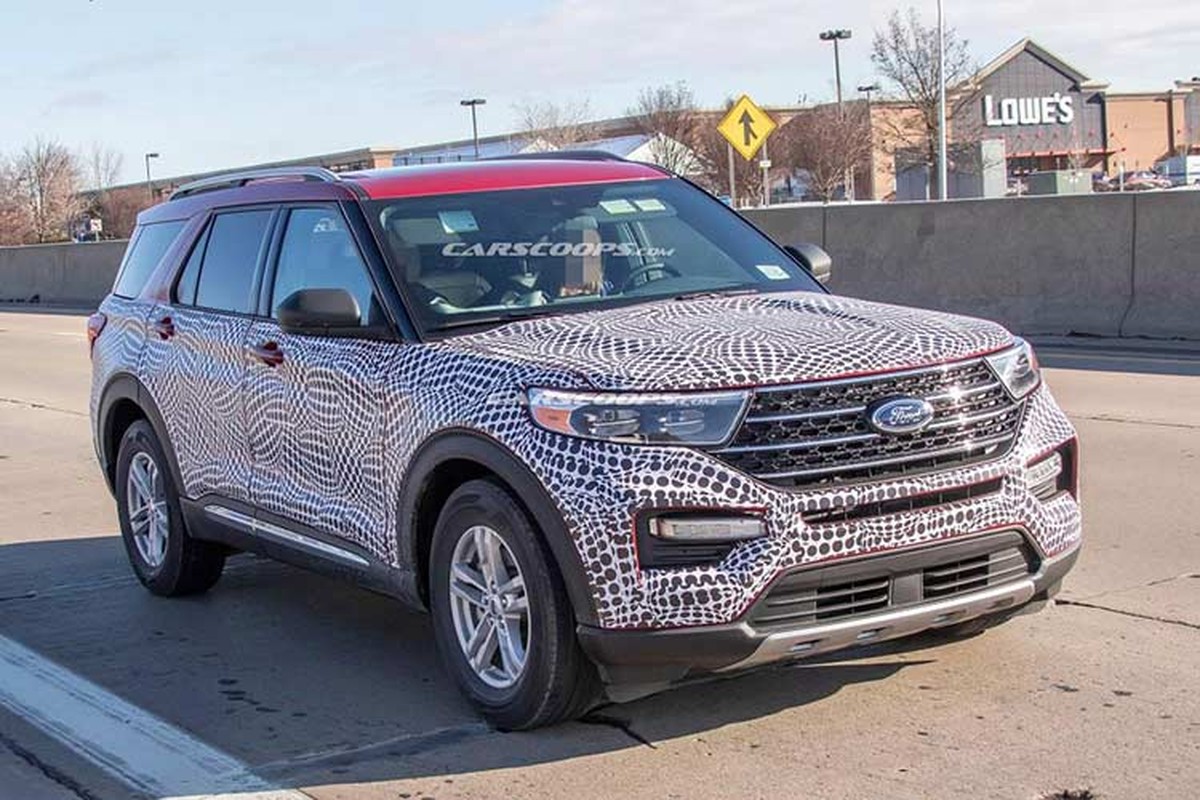 Xe Ford Explorer 2020 thiet ke nhu Toyota Highlander doi cu