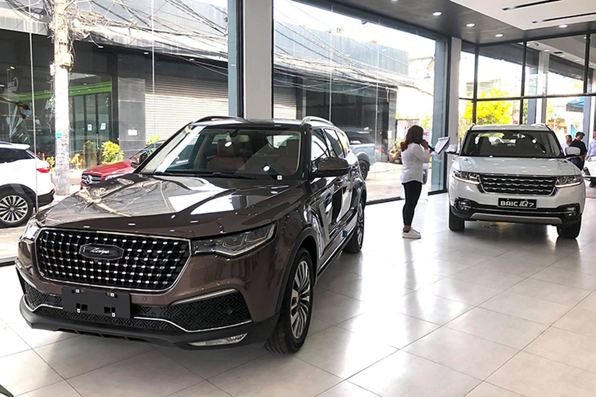 Xe oto Trung Quoc Zotye Z8 tai nan 