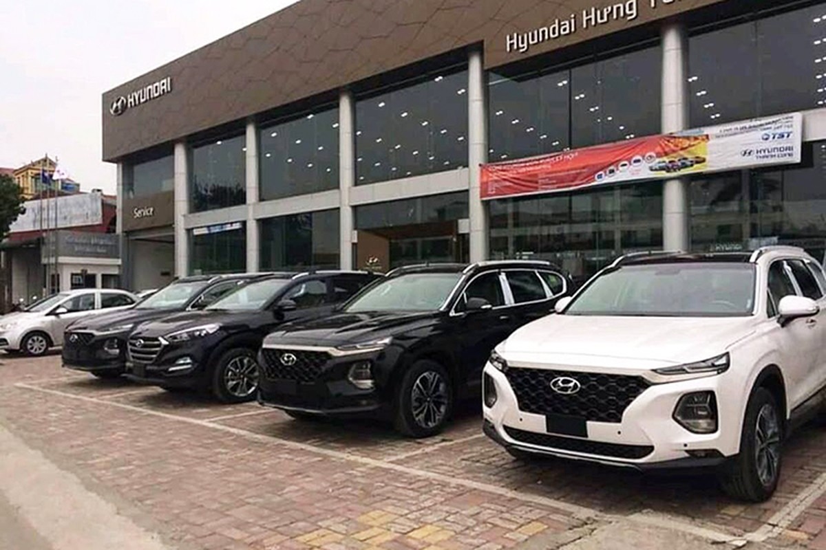 Hyundai SantaFe 2019 do bo dai ly Viet Nam dau nam moi-Hinh-8