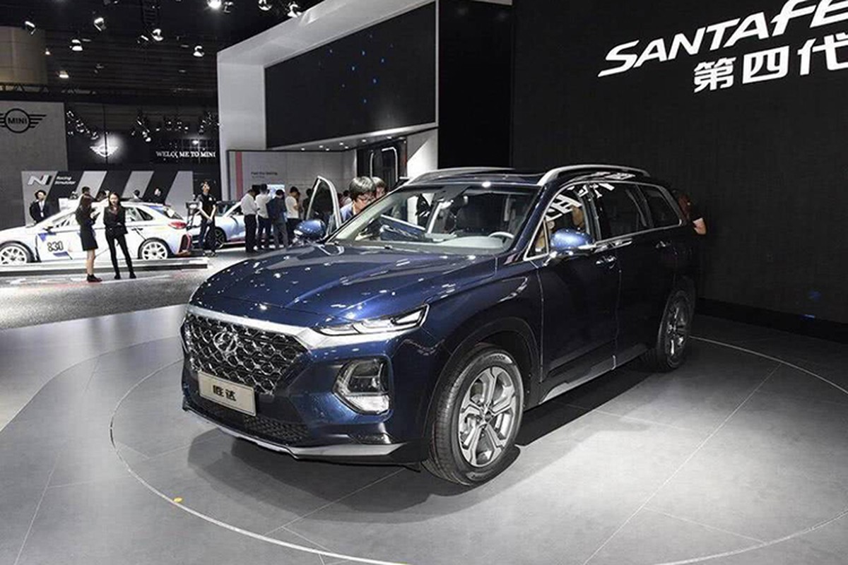 Hyundai SantaFe 2019 cam bien van tay ra mat sat Viet Nam-Hinh-13