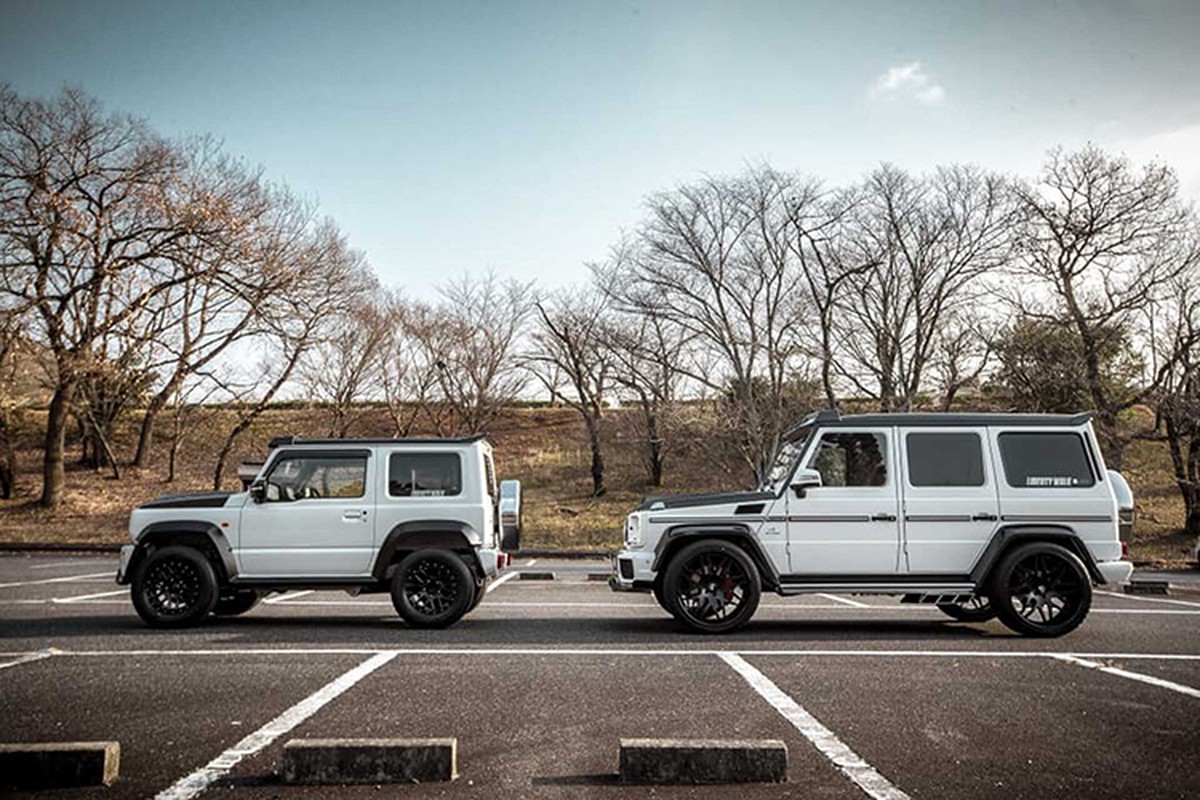 Xe gia re Suzuki Jimny do y het Mercedes G-Class-Hinh-2