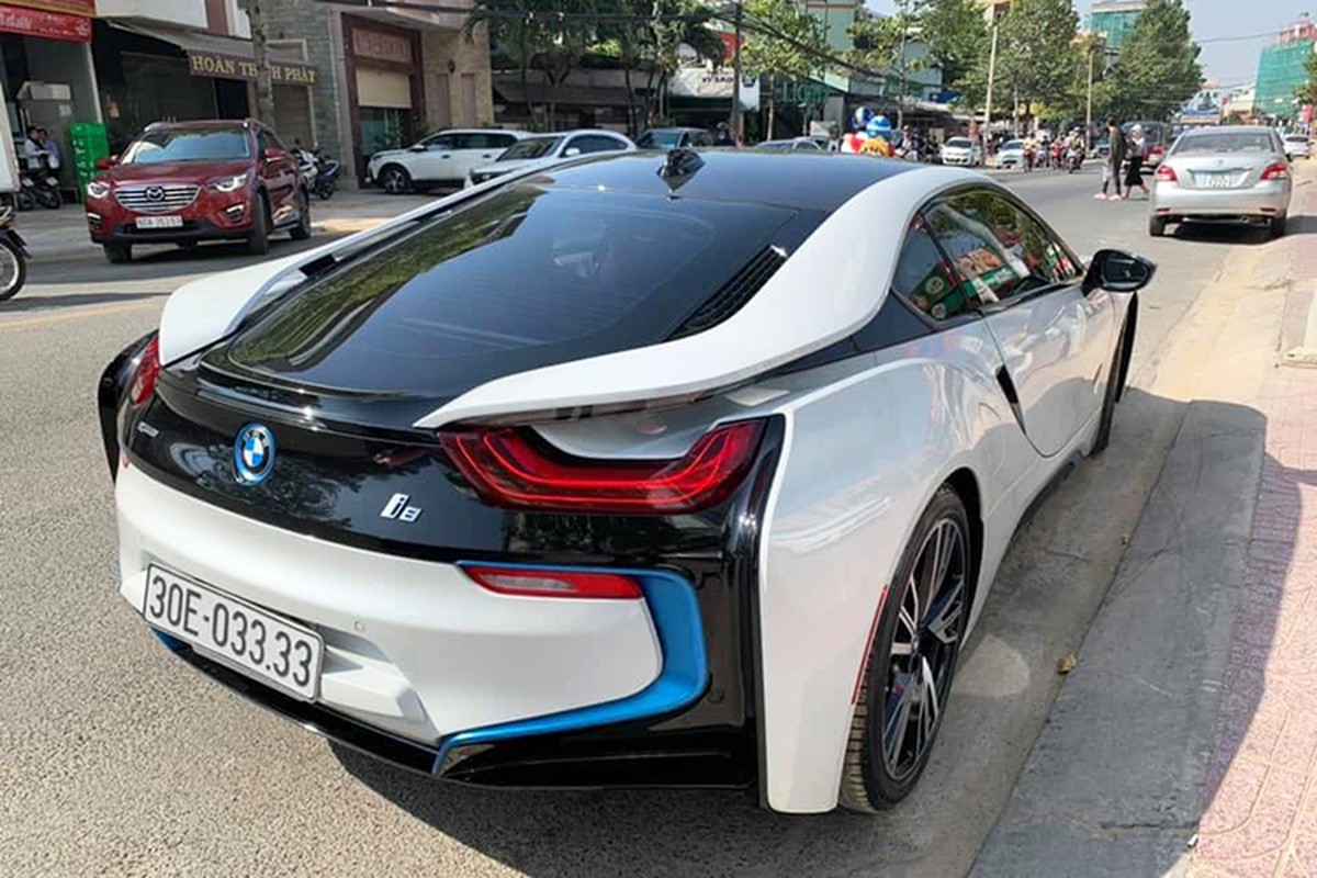 Sieu xe BMW i8 bien 