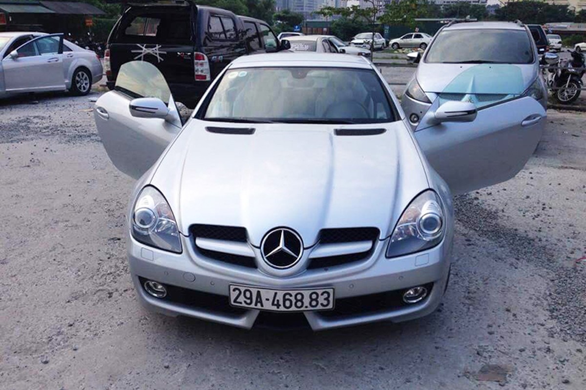 Xe sang chanh Mercedes-Benz SLK chi 795 trieu o HN-Hinh-9