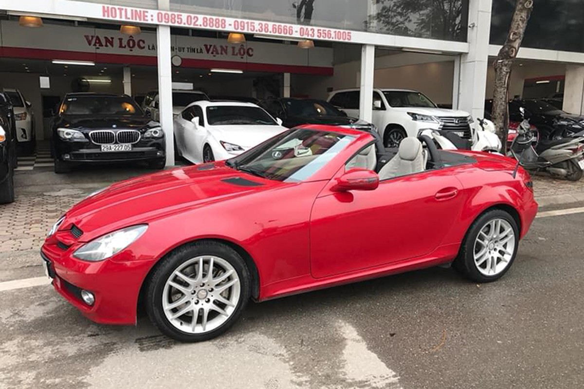 Xe sang chanh Mercedes-Benz SLK chi 795 trieu o HN