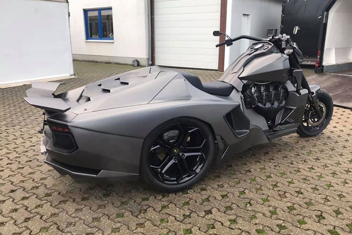 Sieu moto Boss Hoss do phong cach Lamborghini Aventador-Hinh-7