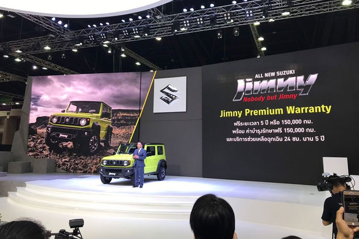 Suzuki Jimny 2019 gia hon 1 ty dong tai Thai Lan