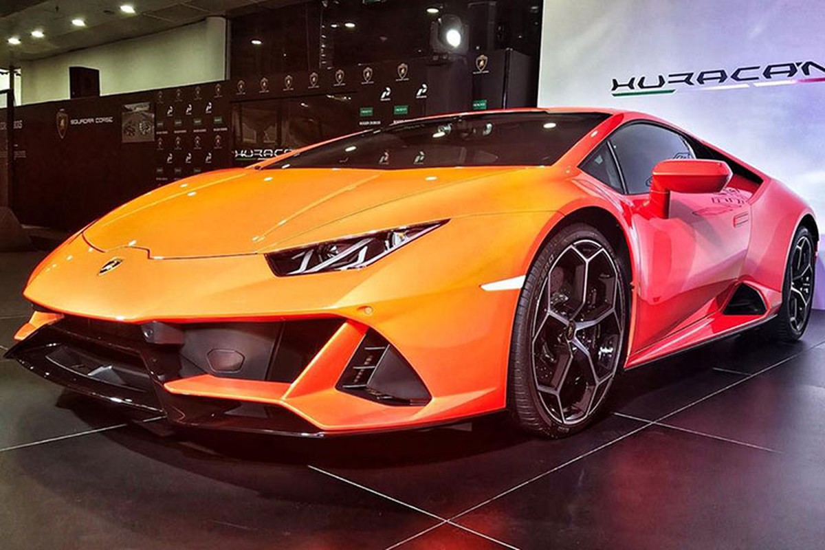 Sieu xe Lamborghini Huracan EVO 2020 ra mat tai Dong Nam A