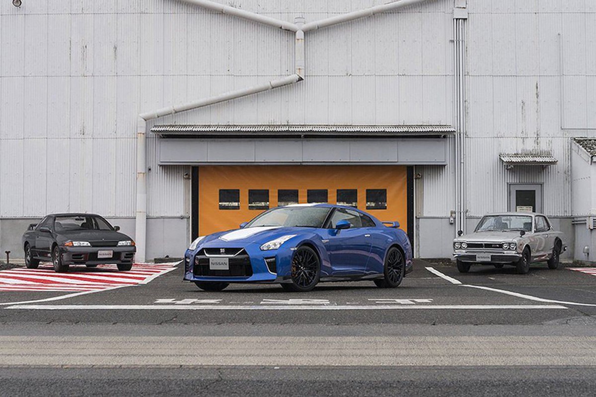 Sieu xe Nissan GT-R phien ban ky niem 50 nam ra mat