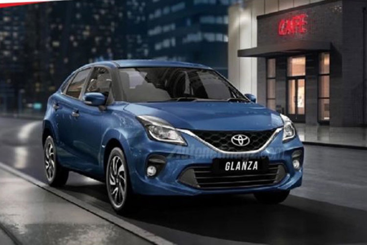 Xe gia re Toyota Glanza 2019 lo dien 