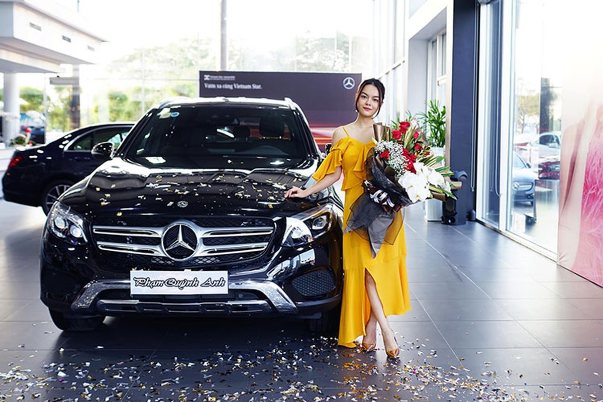 Pham Quynh Anh tau Mercedes-Benz GLC gia gan 2 ty dong-Hinh-2