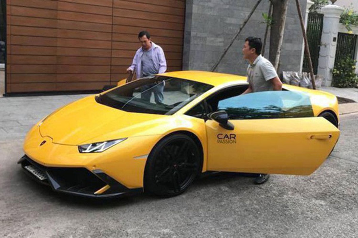 Sieu xe Lamborghini Huracan tien ty 