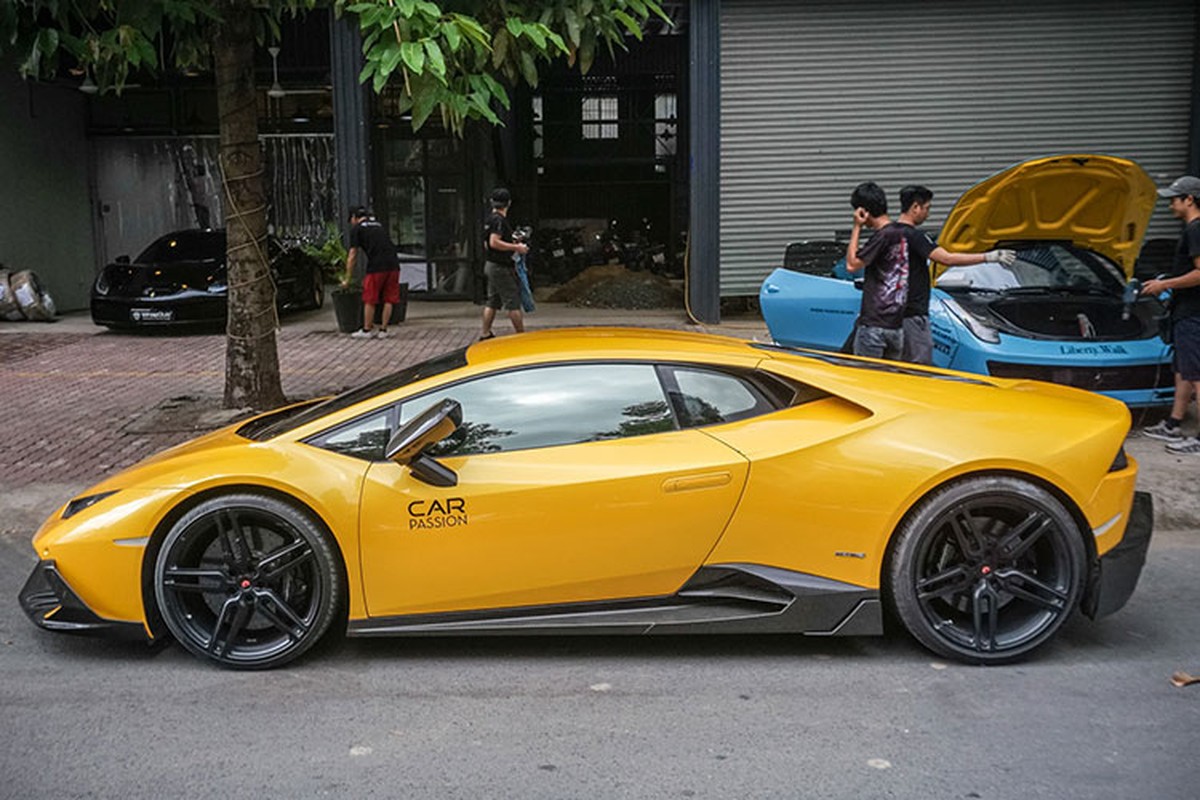 Sieu xe Lamborghini Huracan tien ty 