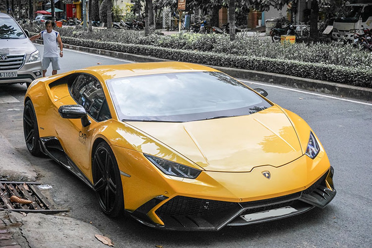 Sieu xe Lamborghini Huracan tien ty 