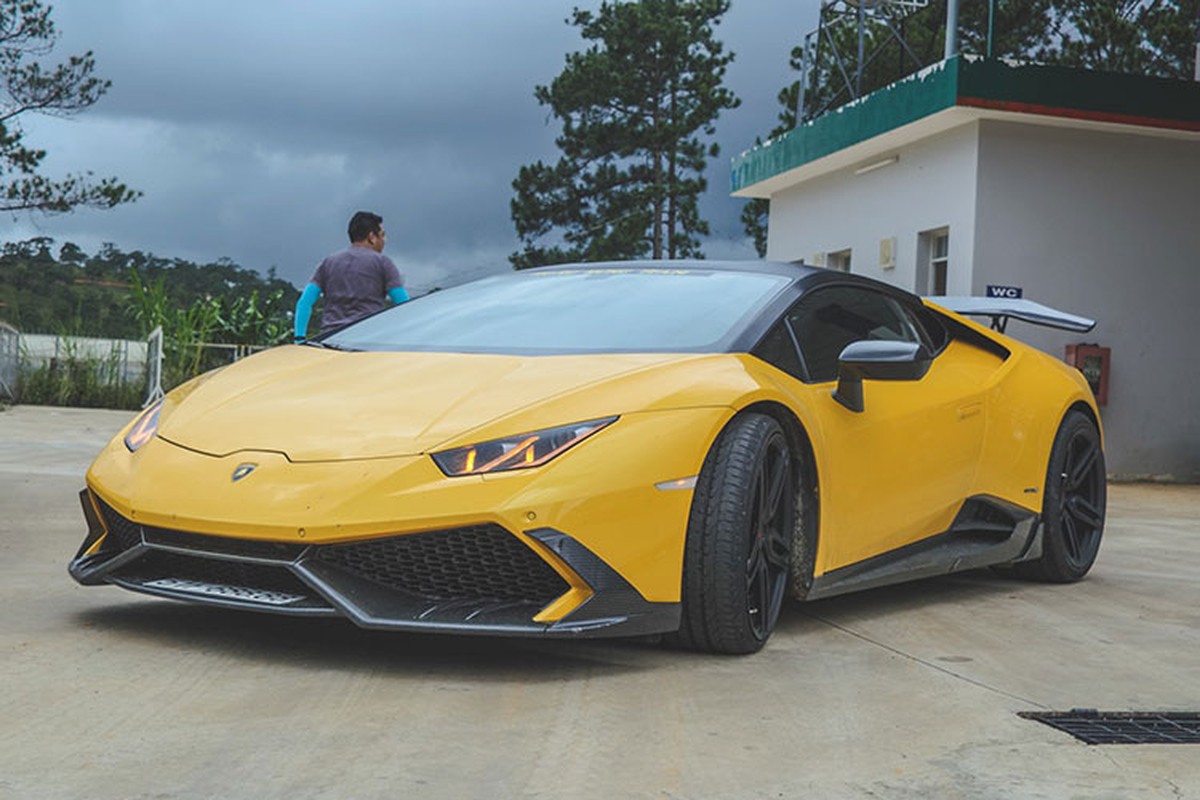 Sieu xe Lamborghini Huracan tien ty 