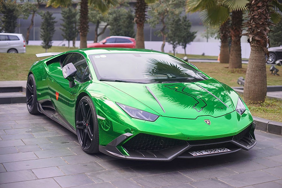 Sieu xe Lamborghini Huracan tien ty 