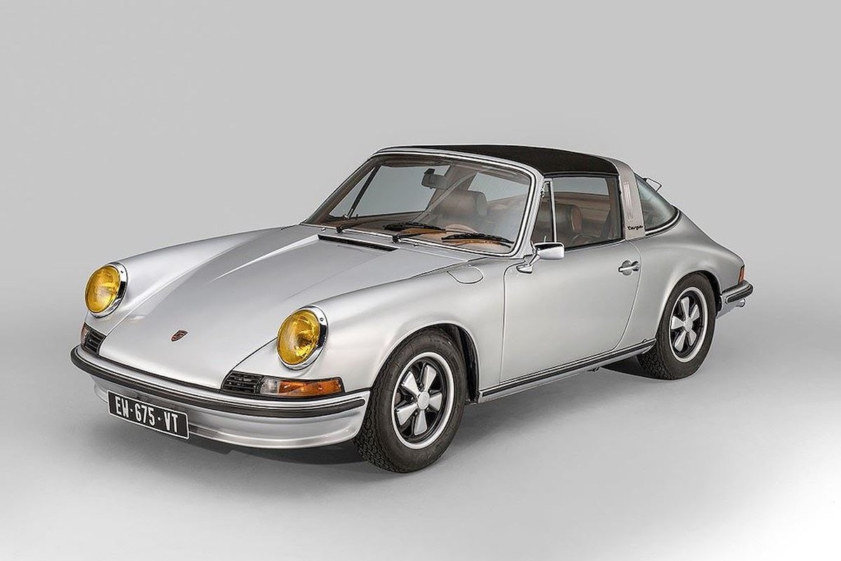 Porsche 911 Targa do noi that da thu cong Berluti sieu chat