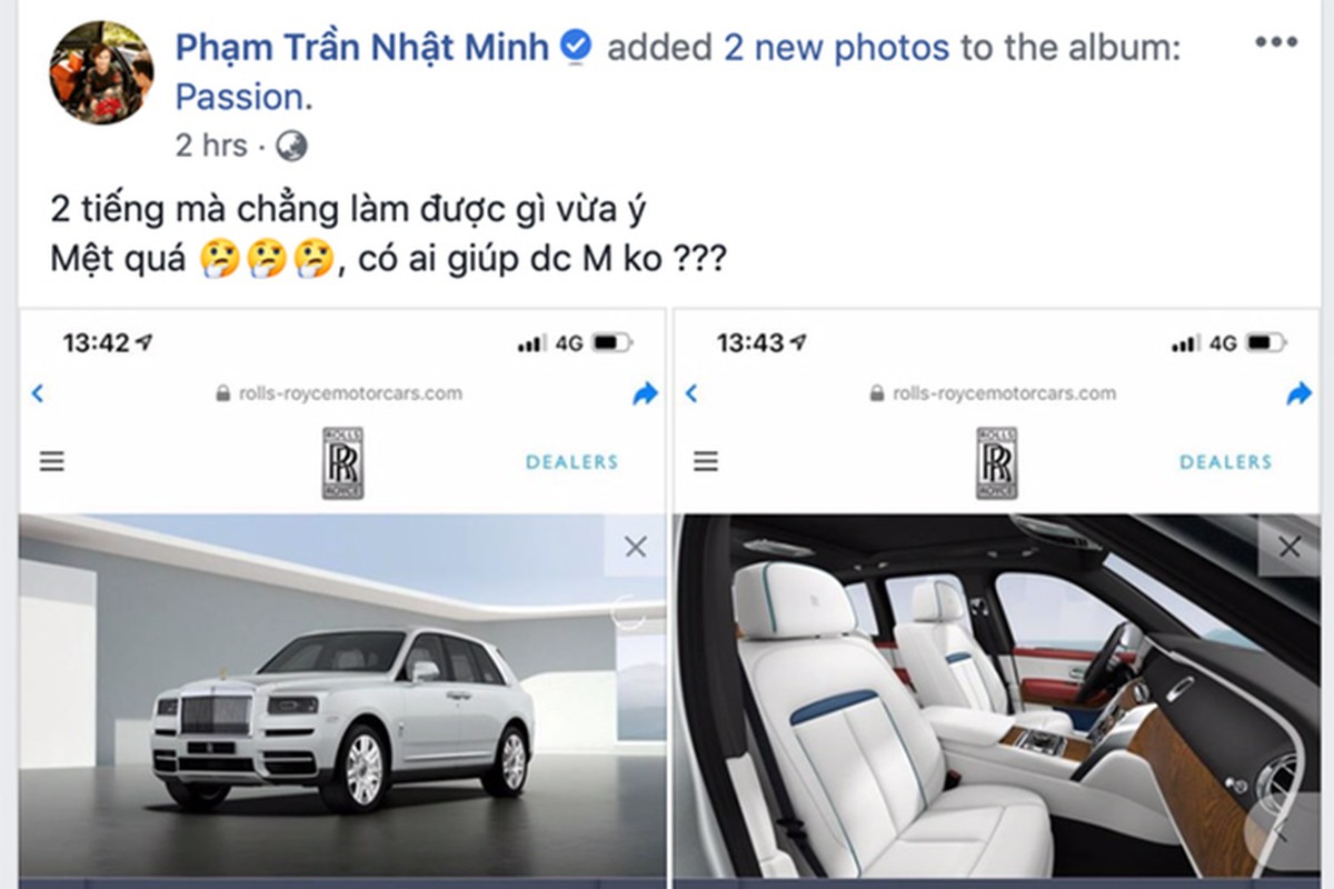 Minh Nhua dau dau chon mau Rolls-Royce hon 41 ty