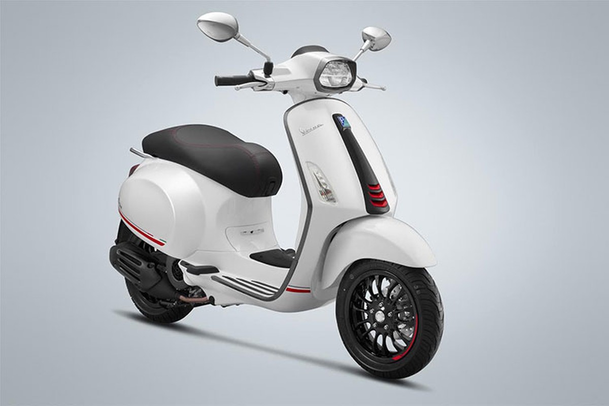 Vespa Sprint Carbon 2019 ban 78,5 trieu tai Viet Nam