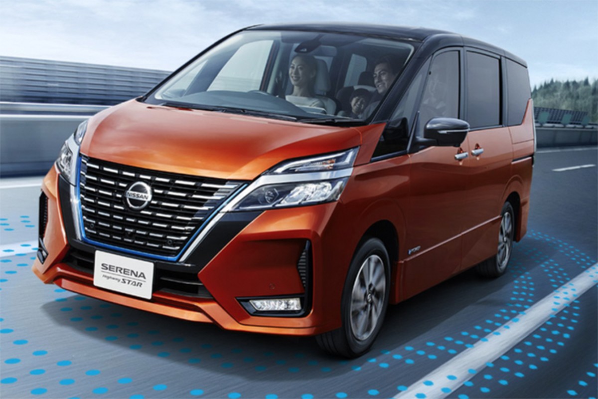 Xe MPV Nissan Serena 2019 trinh lang 