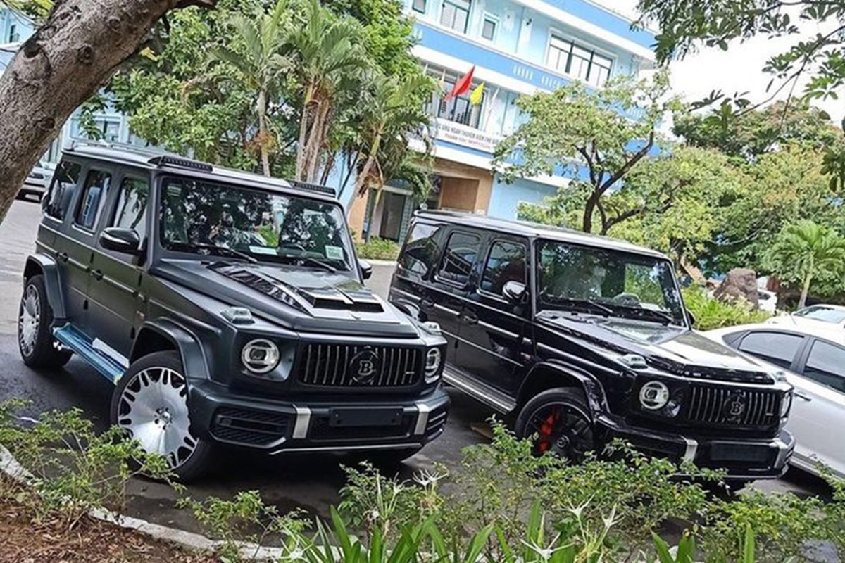 Cap doi sieu SUV Mercedes-AMG G63 Brabus cap cang Da thanh