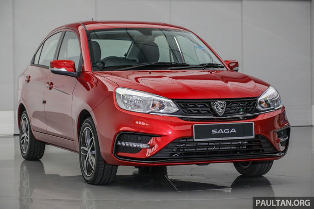 Can canh xe sieu re Proton Saga moi chi 182 trieu dong