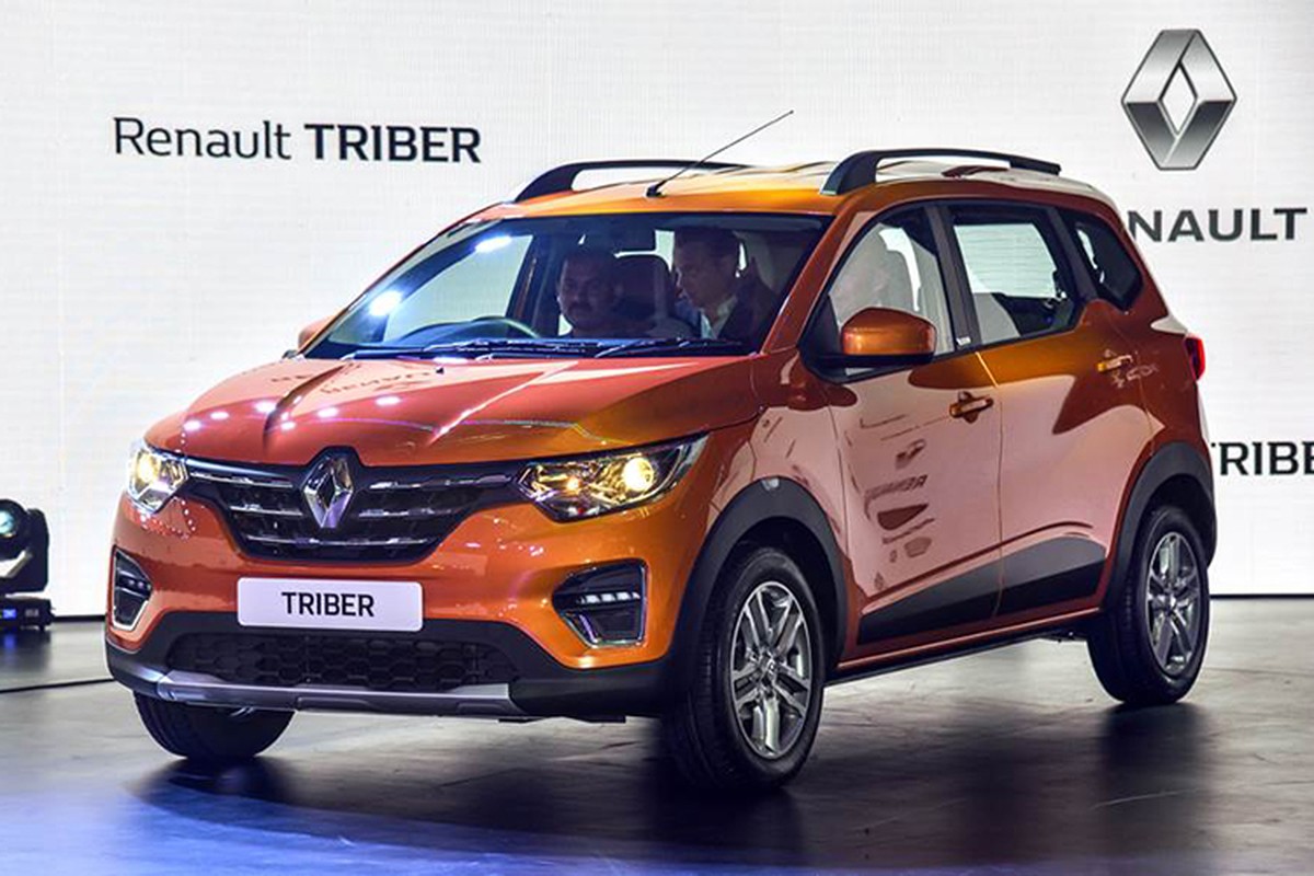 Renault Triber moi re giat minh, chi 160 trieu tai An Do