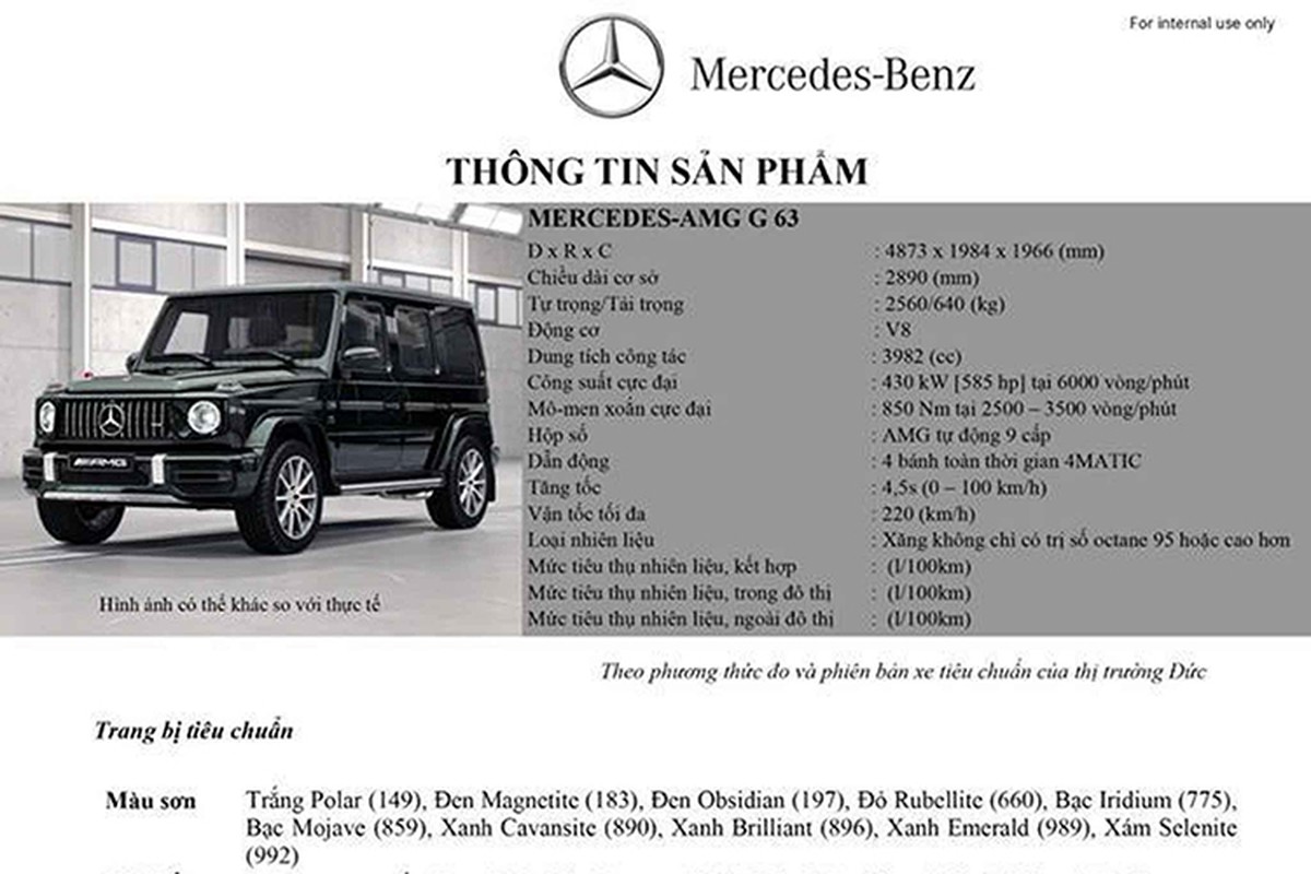Mercedes-Benz G63 2019 chinh hang hon 10 ty ve Viet Nam-Hinh-5