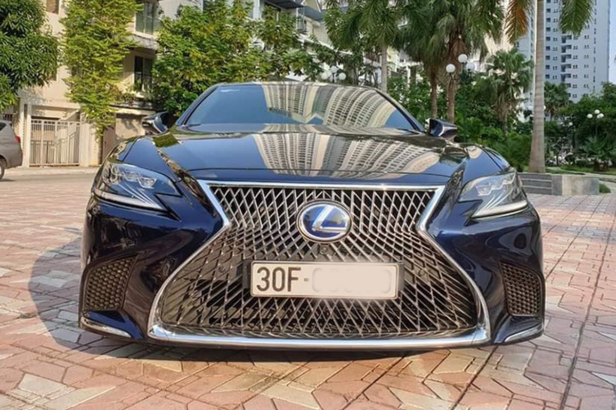 Xe sang Lexus LS500h hon 6 ty dong len san xe cu Ha Noi-Hinh-3