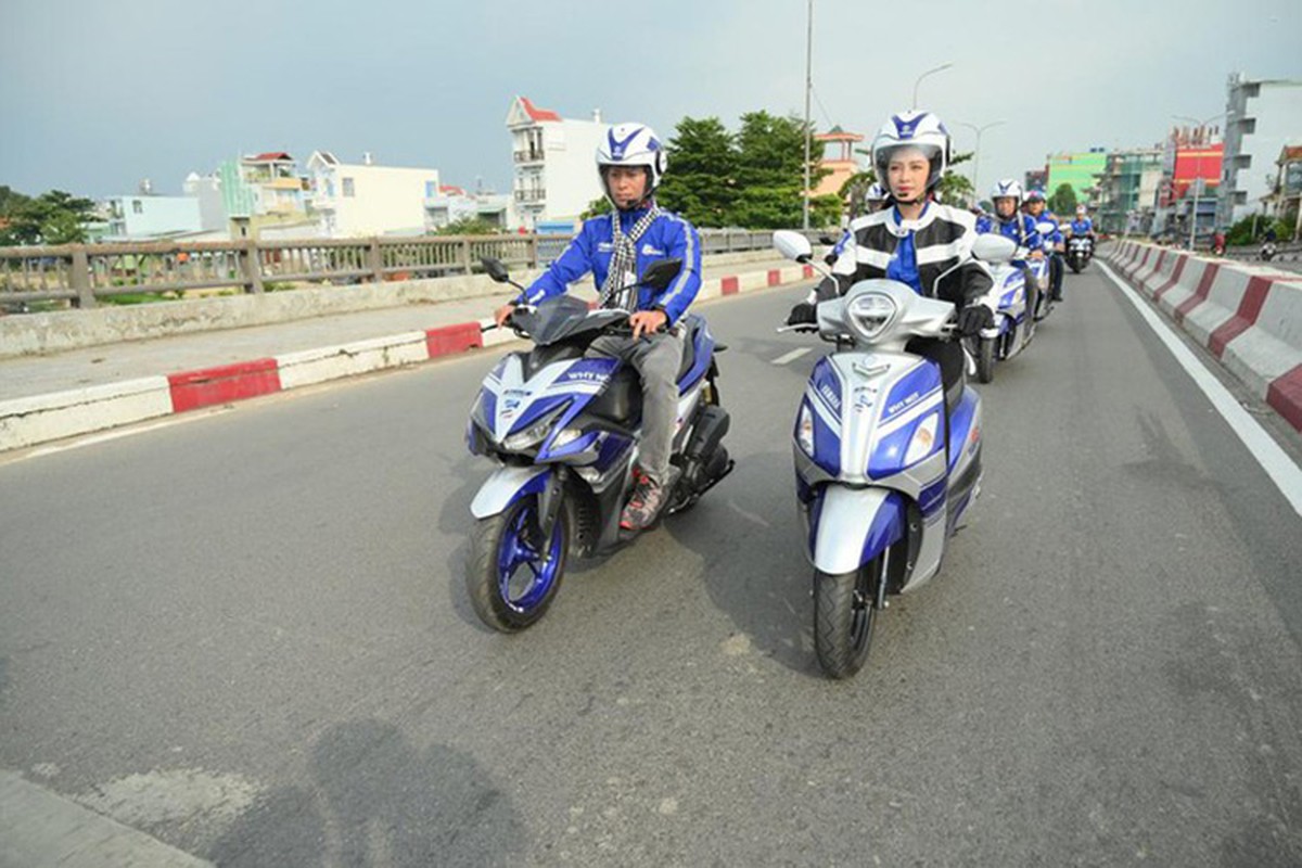 Phuot thu Viet cuoi xe ga Yamaha chay xuyen Dong Nam A-Hinh-10