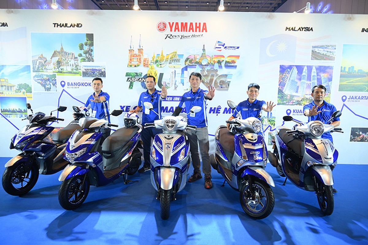 Phuot thu Viet cuoi xe ga Yamaha chay xuyen Dong Nam A-Hinh-6