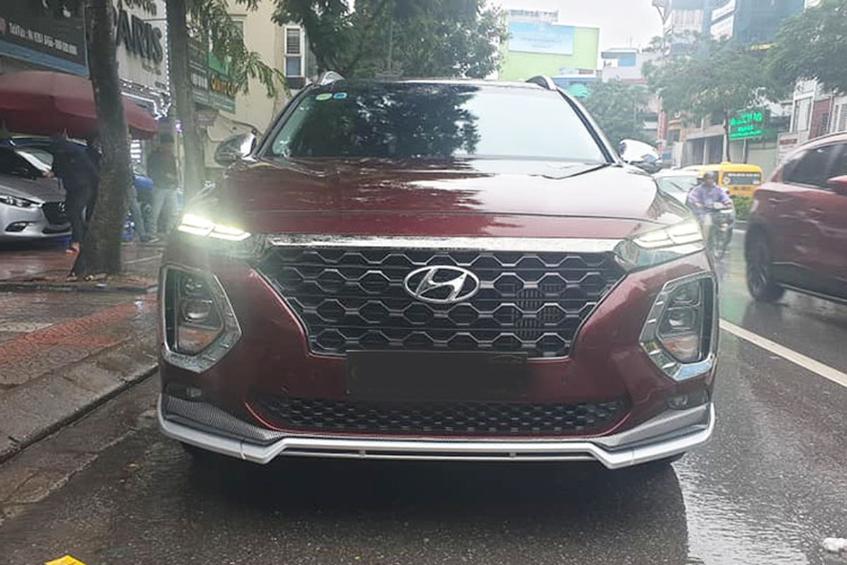 Hyundai SantaFe 2019 may dau chay chan, ban dat hon xe moi-Hinh-3