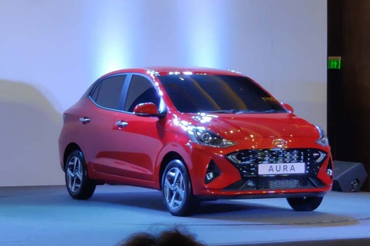 Xe gia re Hyundai Aura 2020 chinh thuc trinh lang