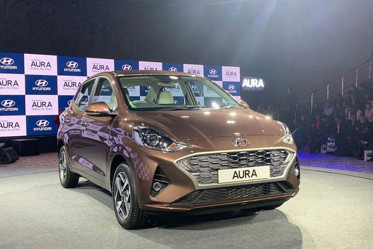 Hyundai Aura 2020 chi tu 189 trieu dong tai An Do