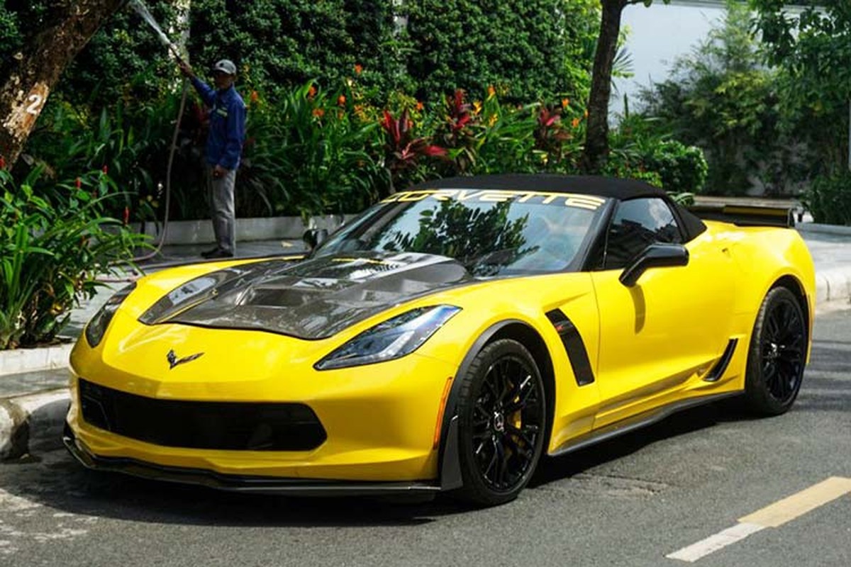 Sieu xe Chevrolet Corvette Z06 chi hon 4,5 ty o Sai Gon