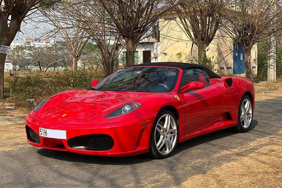 Sieu xe Ferrari F430 Spider cua 