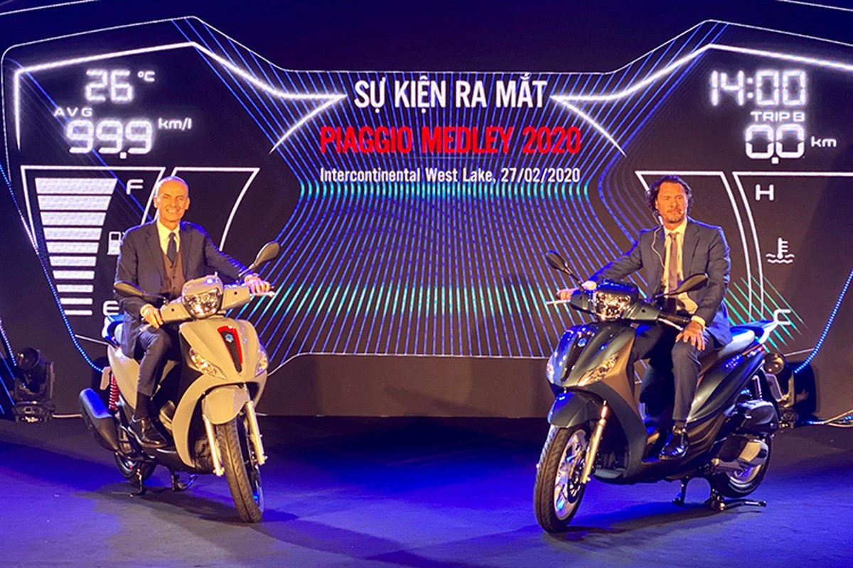 Piaggio Medley 2020 tu 75 trieu tai Viet Nam 