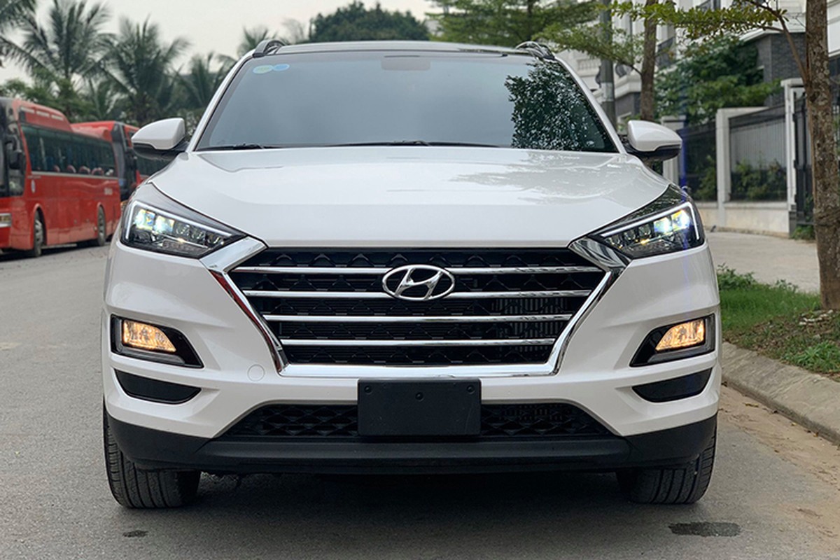 Hyundai Tucson may dau xa hang, 