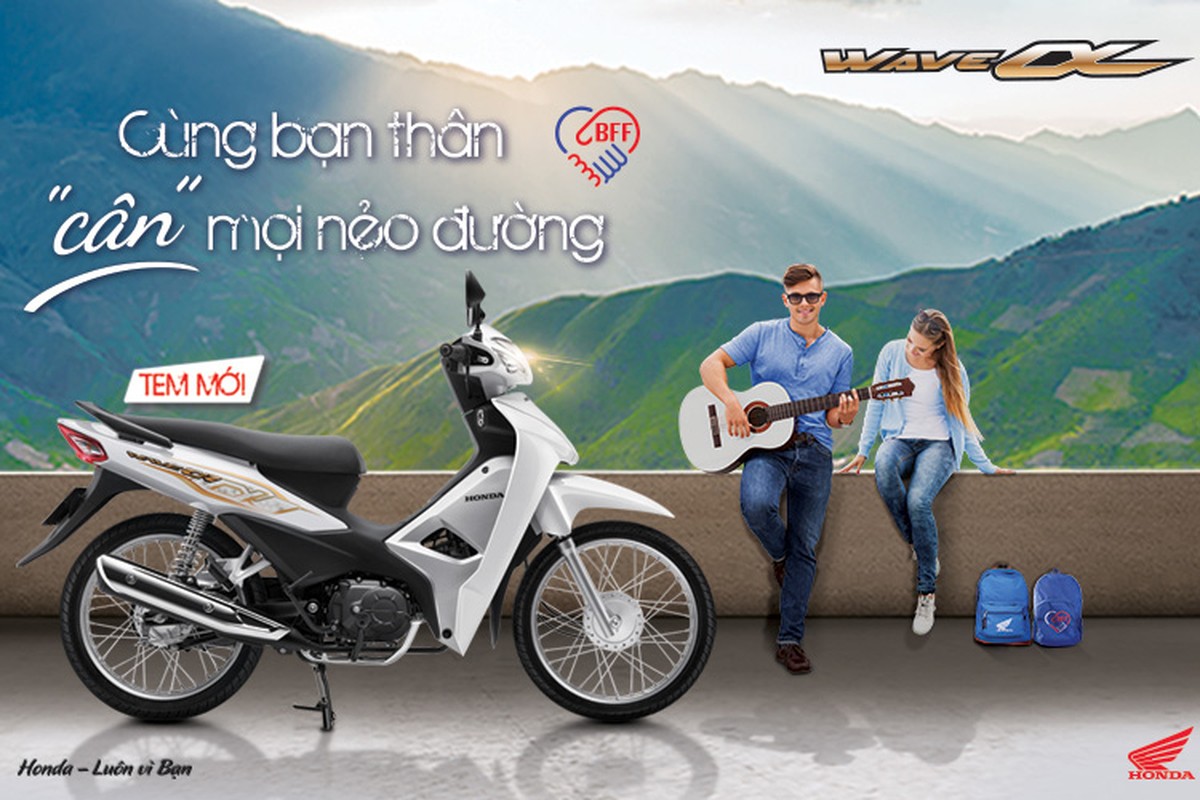 Chi tiet Honda Wave Alpha tu bat den, gan 18 trieu dong