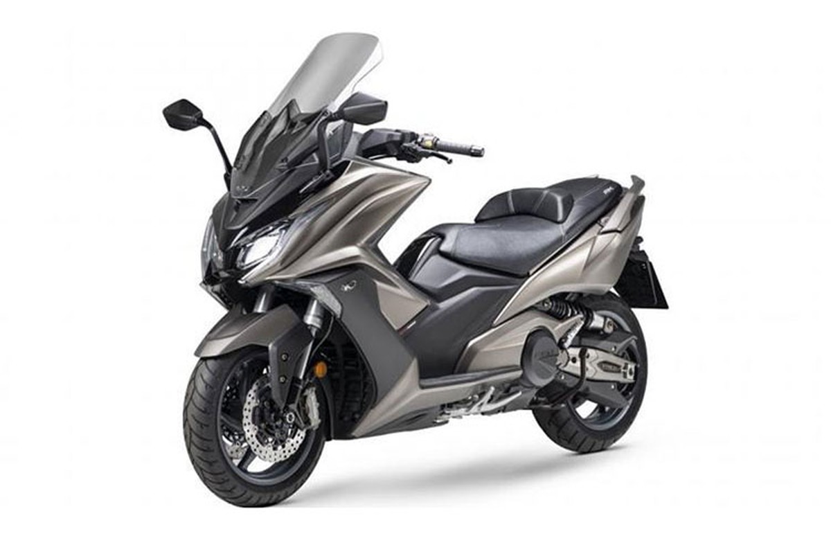 Xe ga Kymco AK550 ETS 2022 gan 270 trieu dong lo dien