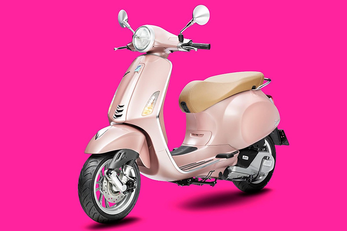 Vespa Primavera Pink Rosa cho chi em phu nu Viet Nam ngay 8/3-Hinh-7